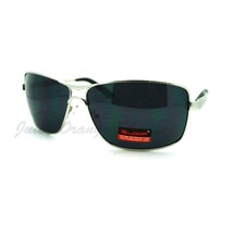 Men's X-Loop Sunglasses Square Rectangular Metal Spring Hinge - $7.95