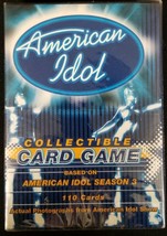 American Idol Card Game Season 3 Actual Photos from Show 110 Cards New i... - $8.59