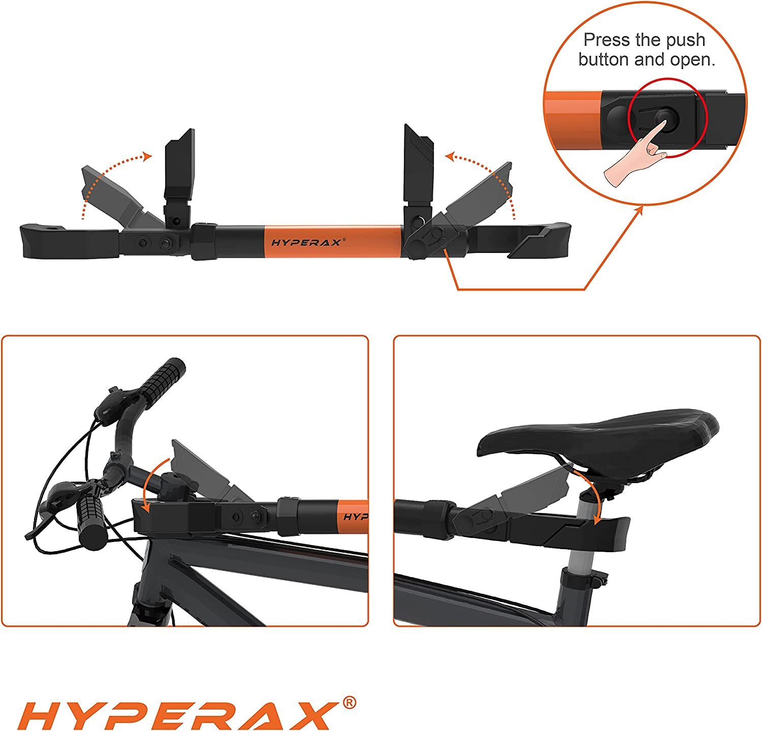 Hyperax Step Thru E Bike Adapter Fits Up to and similar items