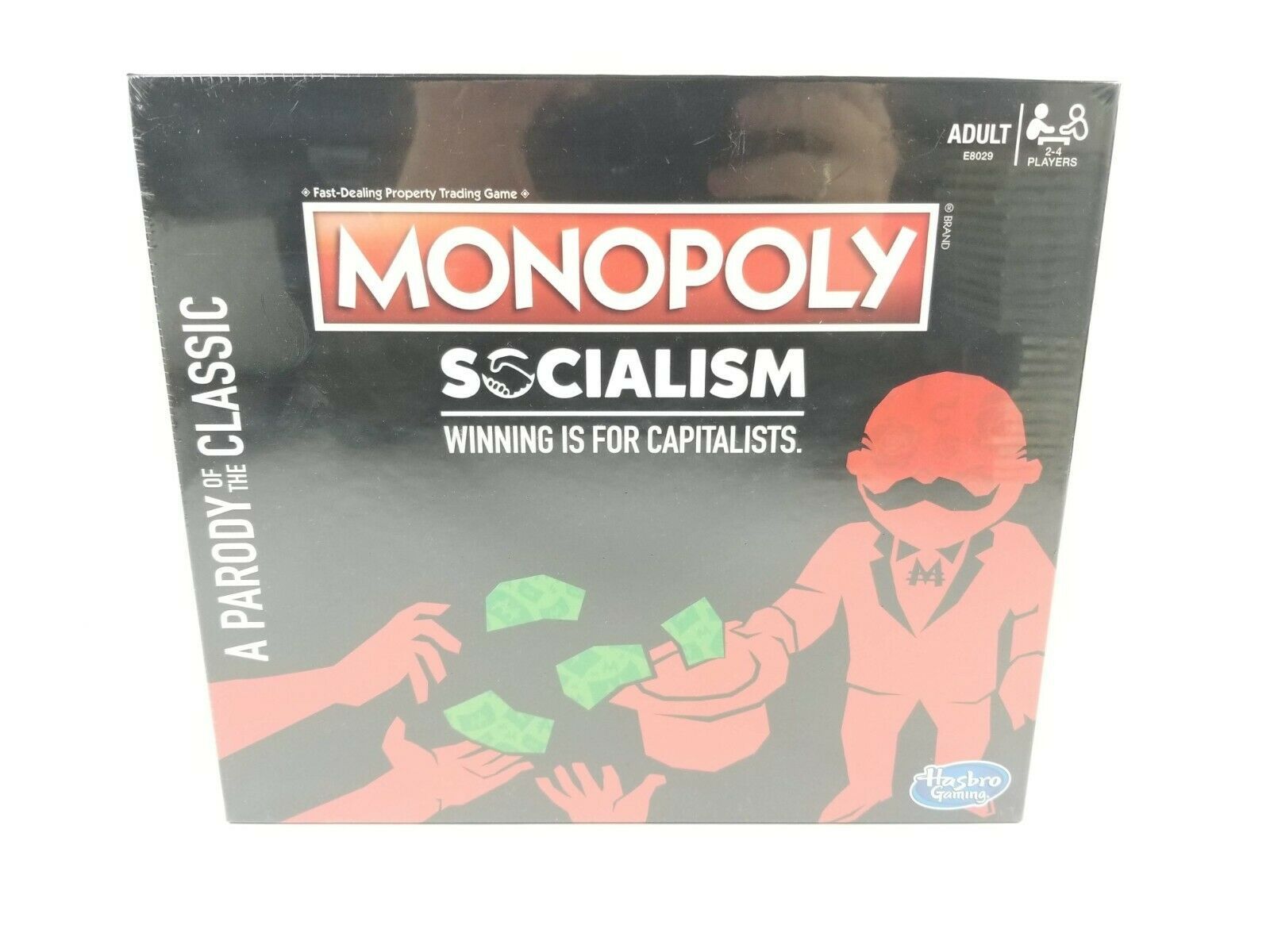 monopoly socialism board game parody adult party game