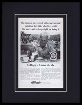 1961 Kellogg&#39;s Concentrate Cereal Framed 11x14 ORIGINAL Vintage Advertis... - $44.54