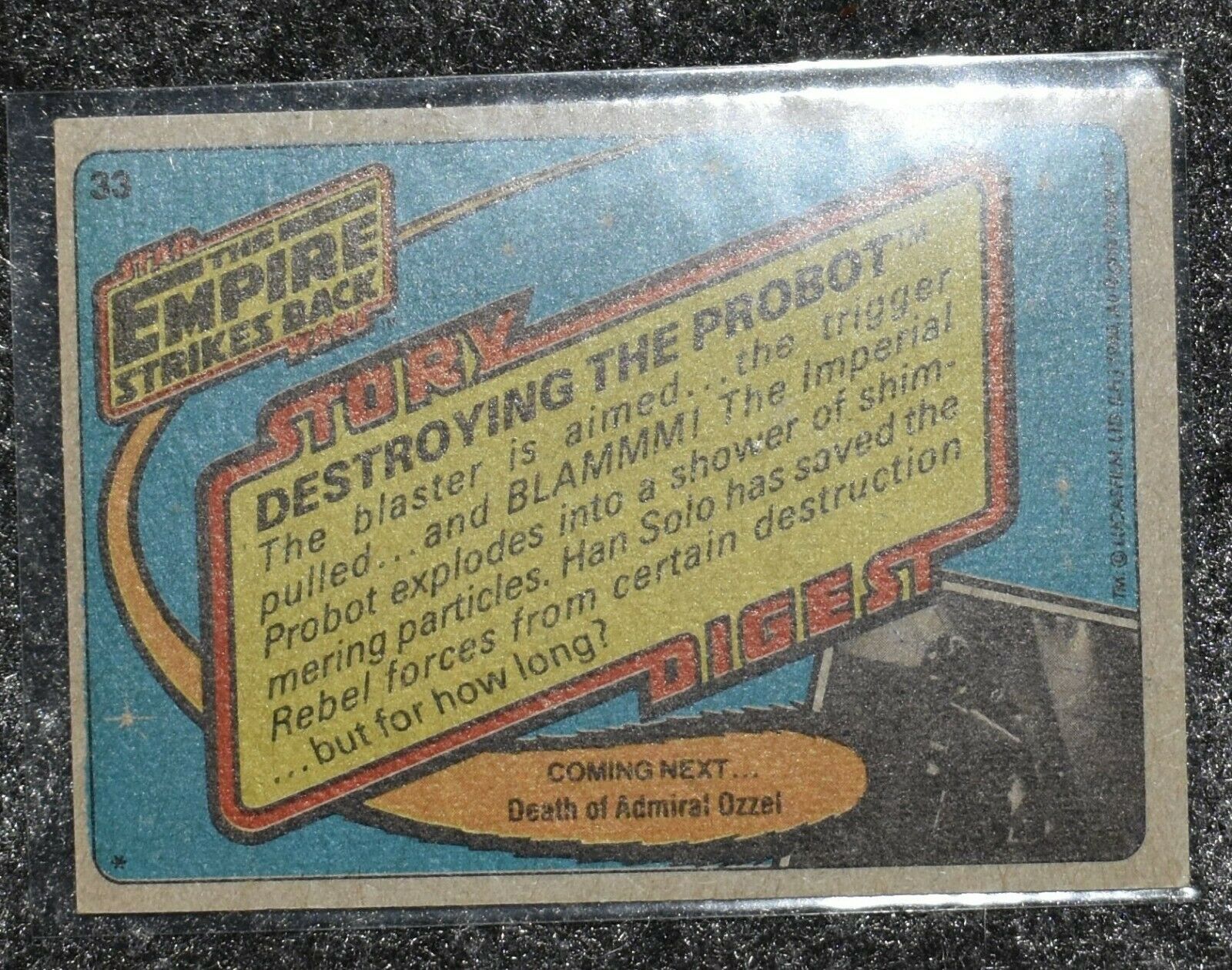 1980 starwars cards