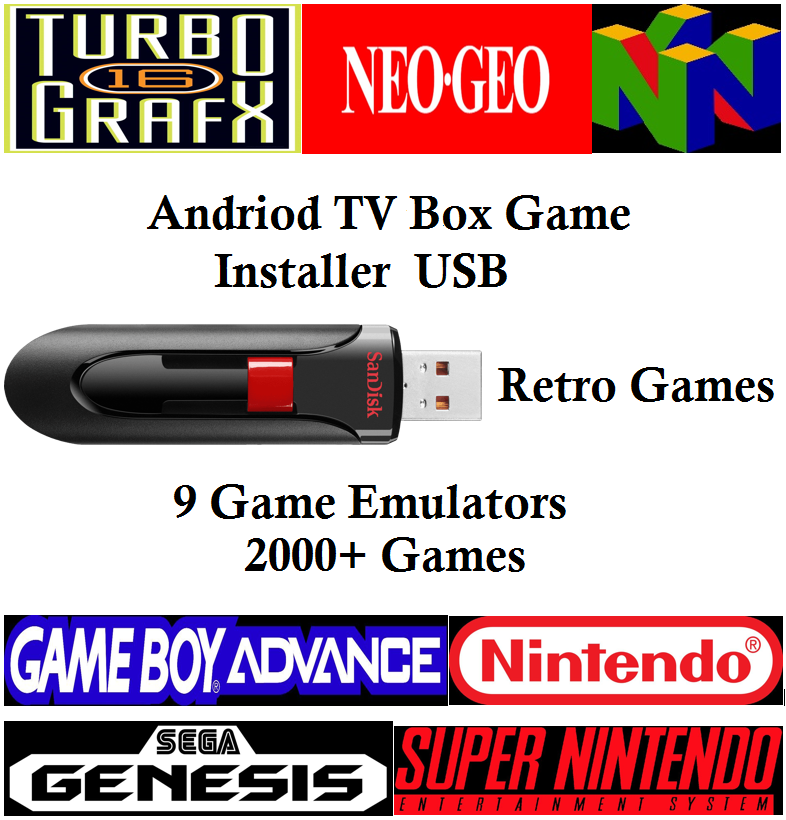 Android TV Box Retro Gaming USB Installer & Setup Guide - Internet ...