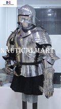 NauticalMart Gothic Knight Suit of Armor Breastplate with Helmet Medieval Armour