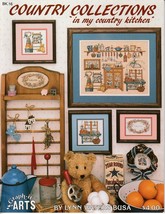 Counted Cross Stitch Leaflet Country Collections &quot;in my country kitchen&quot;... - $12.00