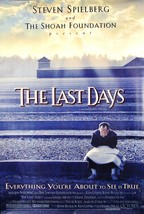 1998 THE LAST DAYS Movie POSTER 27x40&quot; Motion Picture Promo Steven Spiel... - $49.99