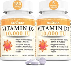 Vitamin D3 10,000 IU Plus Zinc Magnesium High Dose Vitamin D Supplement ... - $57.99