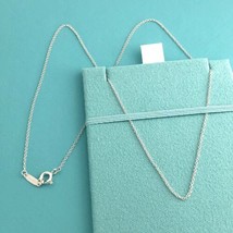 NEW Tiffany & Co 16" Sterling Silver Chain Necklace - $109.99