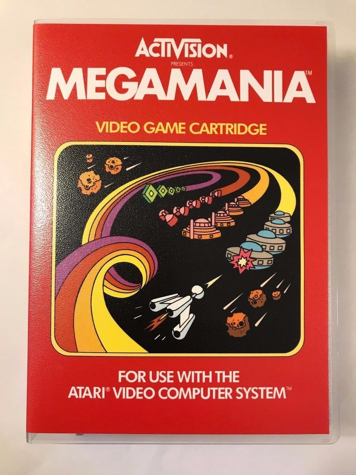 Megamania Atari 2600 Replacement Case No Game Cases, Covers & Bags