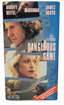 Dangerous Game (VHS, 1994) with Promotional feature Screening Cassette Madonna image 2