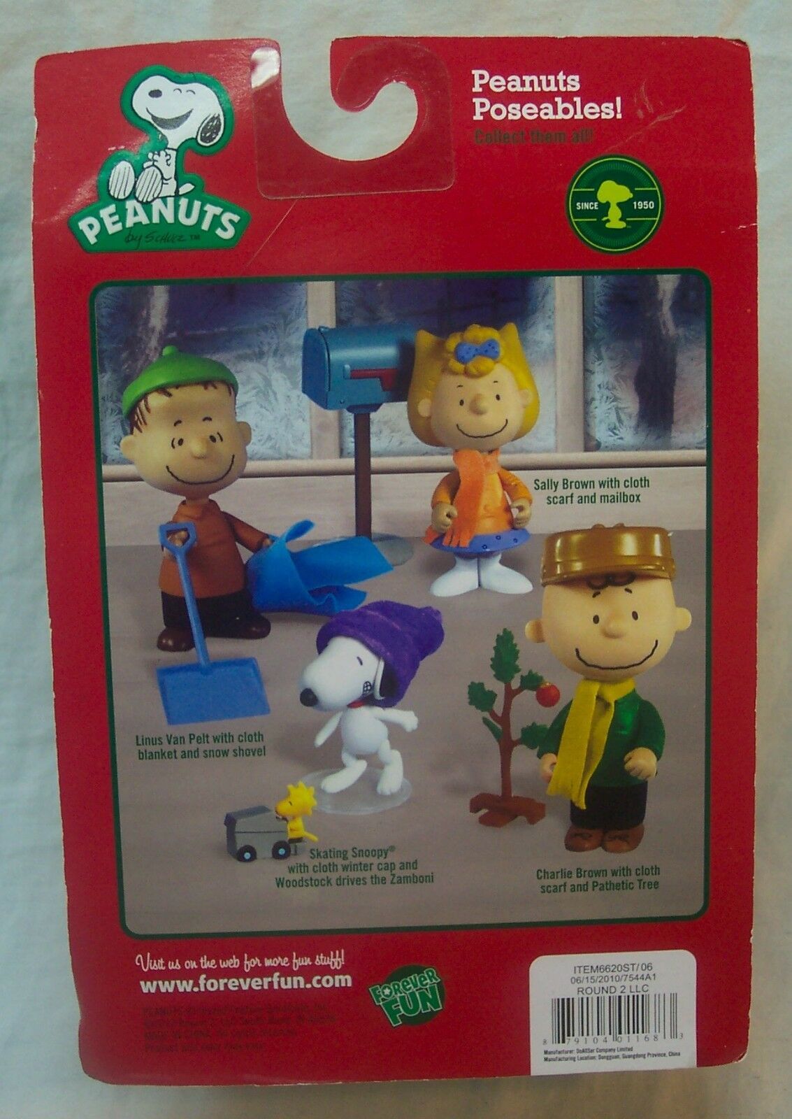 charlie brown christmas toy set