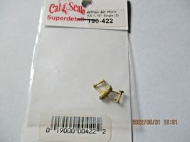 Cal Scale # 190-422 Nathan Air Horn KS-1 19" Single 2 Pieces HO-Scale image 3