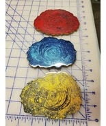 Handmade Resin Geo Coasters - Set of 3 - $29.69