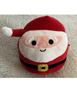 Squishmallows SANTA Red White Fleece Plush Stuffed Animal Toy Christmas 7” - $12.25
