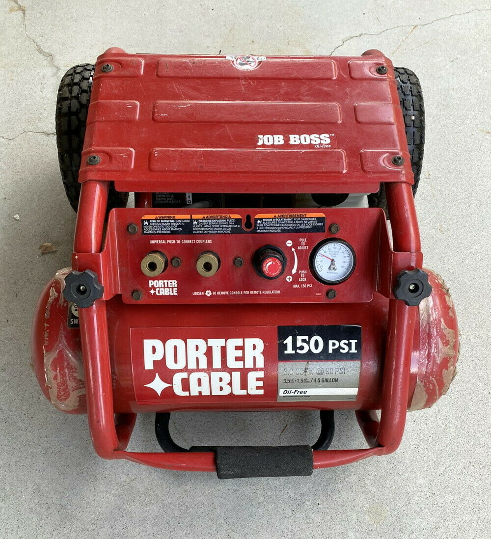 Porter Cable C3151-1 Job Boss 150 PSI Portable Air Compressor ~ Working Great - $349.99