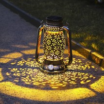 Retro Solar Lantern  -  Decorative Light for Hanging or Putting on a Table image 1