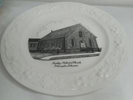 Commemorative Souvenir Plate Madeley Methodist Church Delaware Homer Lau... - $24.74