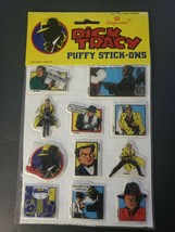 Vintage Dick Tracy Classic Comic Cartoon Puffy Stick-Ons Decals NOS #2 - $12.99