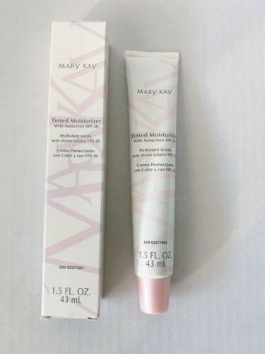 Primary image for Mary Kay BEIGE 2 TINTED MOISTURIZER 1.5oz WHITE BOX Pink Cap Discontinued Expire