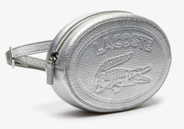 lacoste silver bag