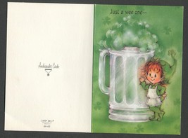 4 Vintage St. Patrick&#39;s Day Cards with Envelopes 2 Humorous - $6.00