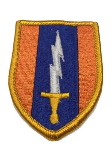 US Army Military Intelligence Agency Full Color Merrowed Edge Patch 