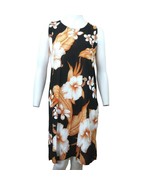 Vintage Unity Trading Hawaii Tank Dress Floral Plumeria Sleeveless New O... - $59.35