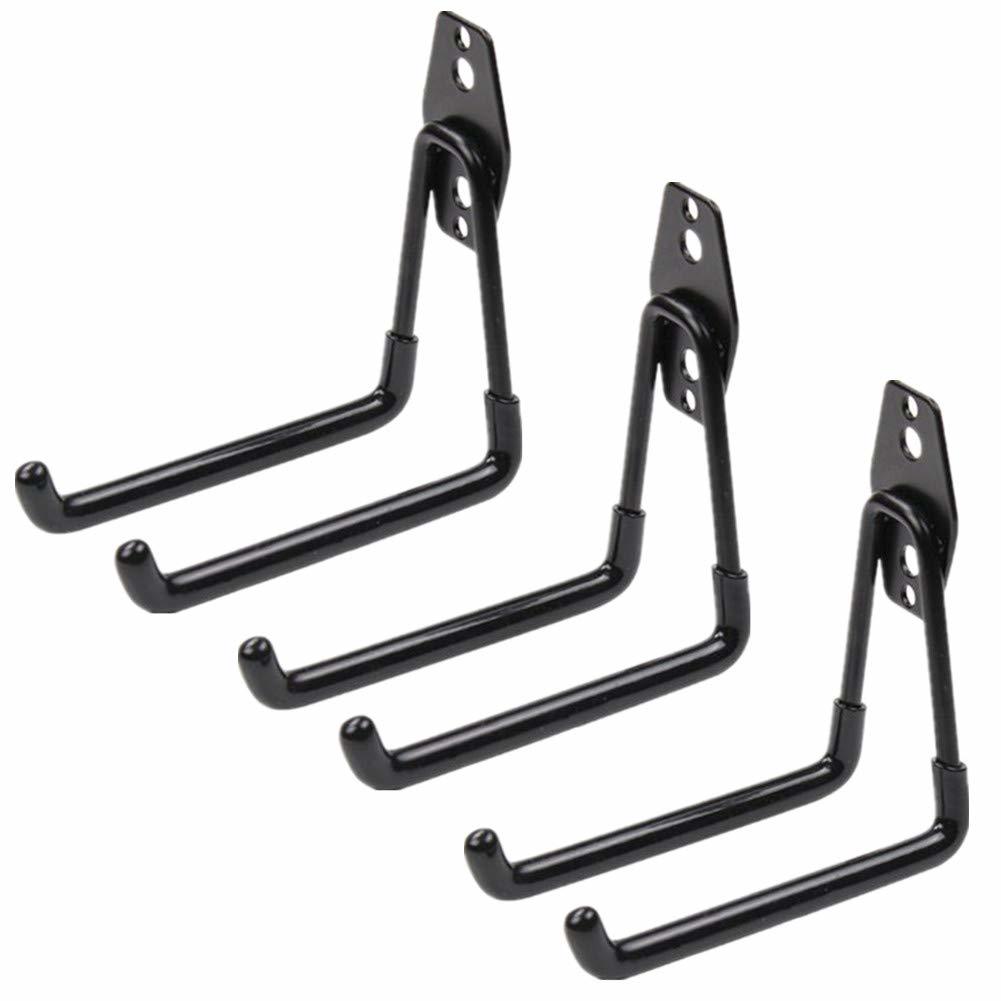 muyimu 3 Pack Bicycle Storage Hook Garage Space Saver Hanger Rack ...