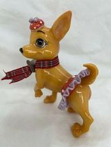 Chihuahua Dog Figurine Little Paws 5" High Sculpted Special Edition Ruby LPA001 image 3