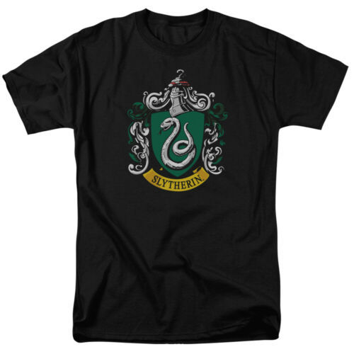 Primary image for Harry Potter Hogwarts School House of Slytherin Logo T-Shirt NEW UNWORN
