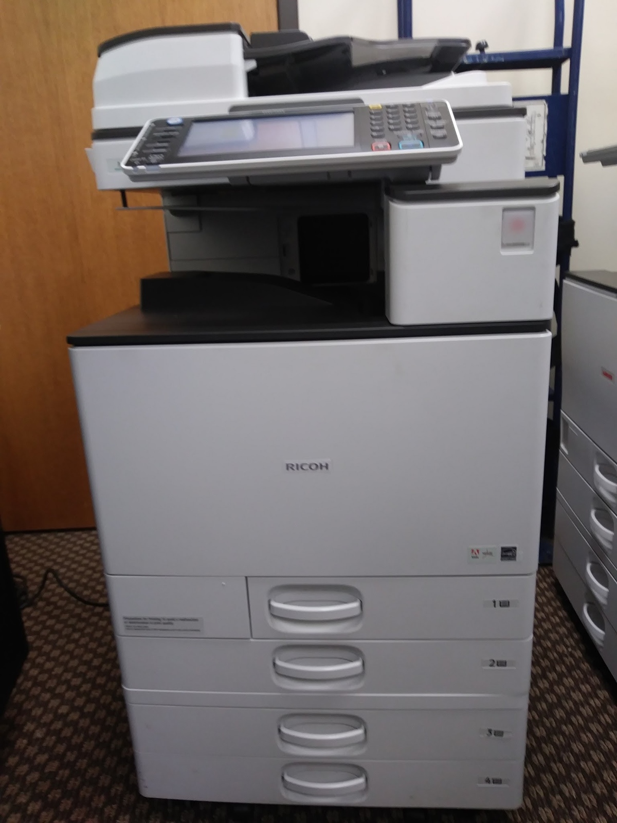 Lanier MP C3003 Color Laser Multifunction Printer Copiers