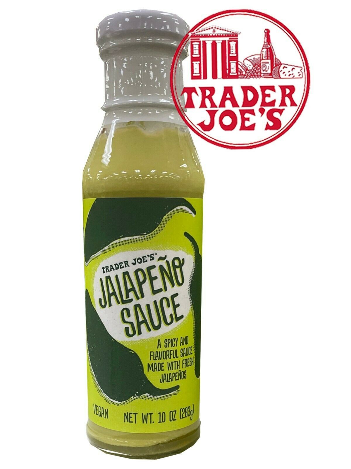 X2 BOTTLES Trader Joe's Jalapeno Sauce 10oz Other Sauces