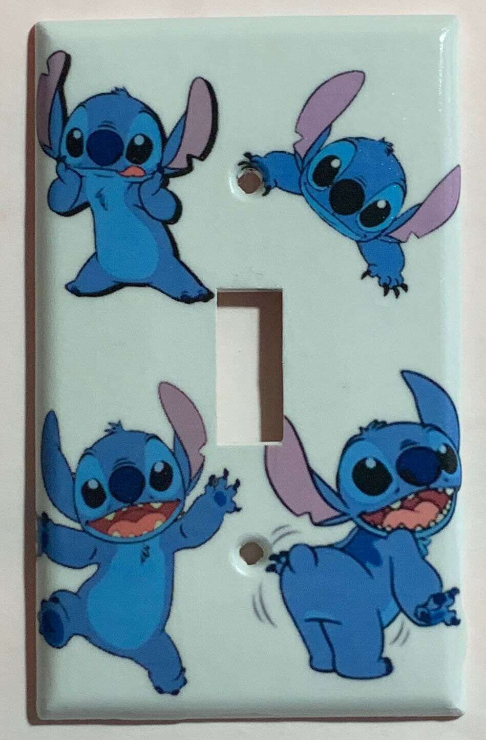 Stitch Light Switch GFI Rocker Outlet Toggle Wall Cover Plate Home decor
