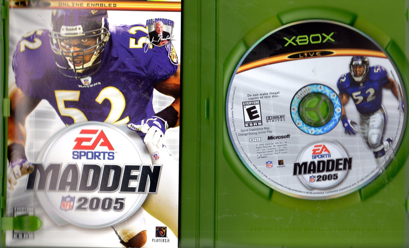 XBox - Madden NFL 2005 - Video Games