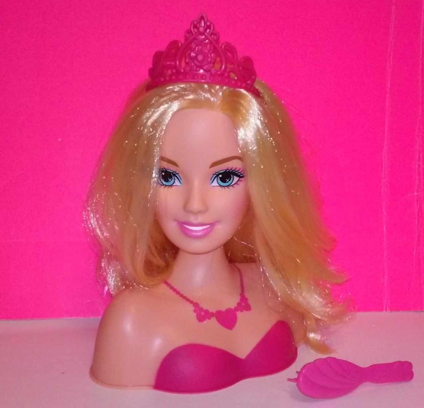 Barbie Doll Princess Popstar Stylin Head