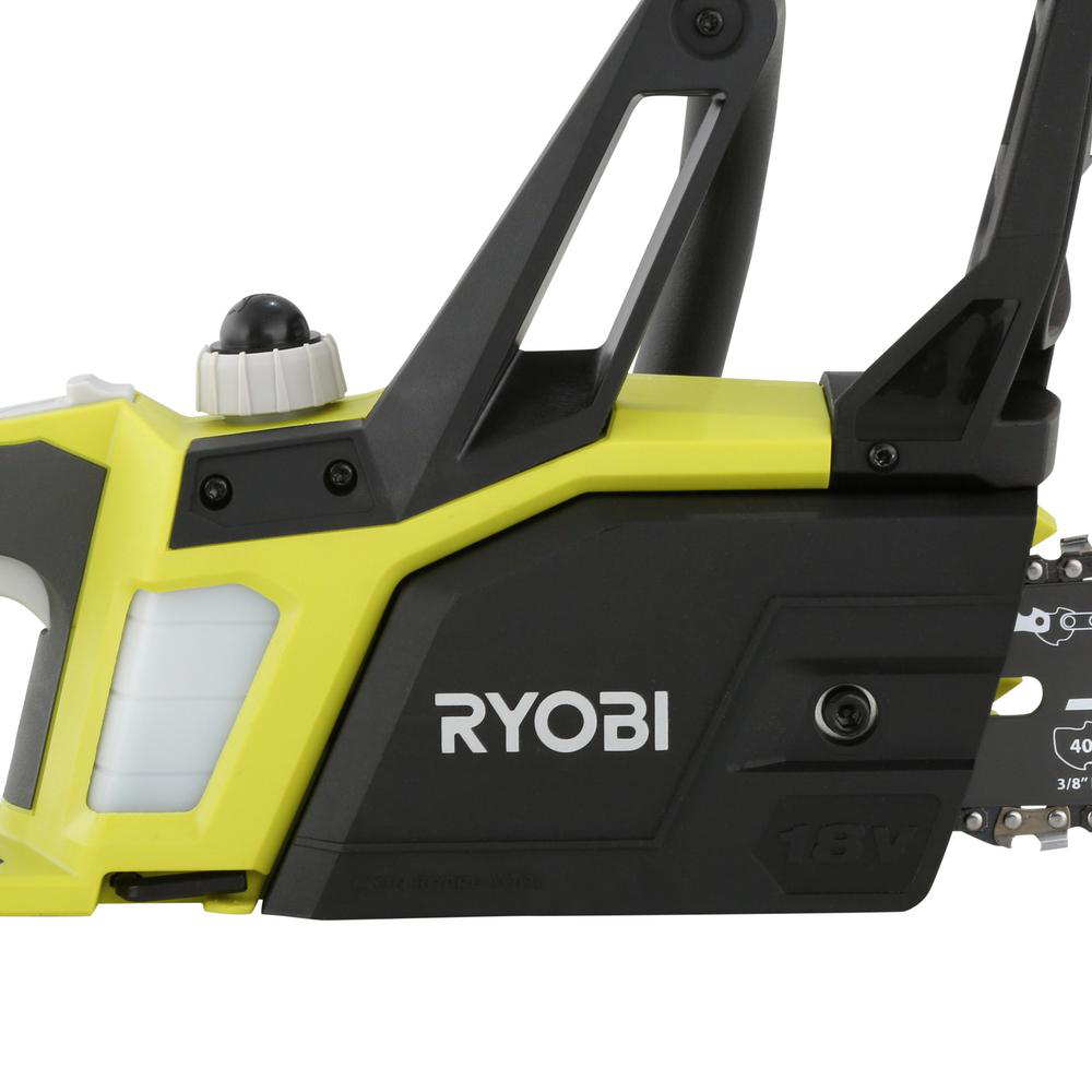 NEW RYOBI Cordless Chainsaw 10in BarChain Outdoor 18Volt LithiumIon