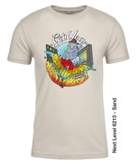 GitClear &quot;Robot Laser Parrot&quot; T-shirt, Beige  - $18.00