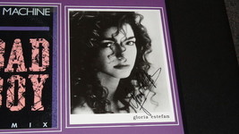 Gloria Estefan Signed Framed 1986 Bad Boy Miami Sound Machine Album Display image 2