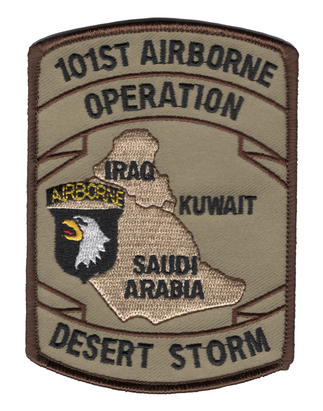 ARMY 101ST AIRBORNE DIVISION DESERT STORM 4.25