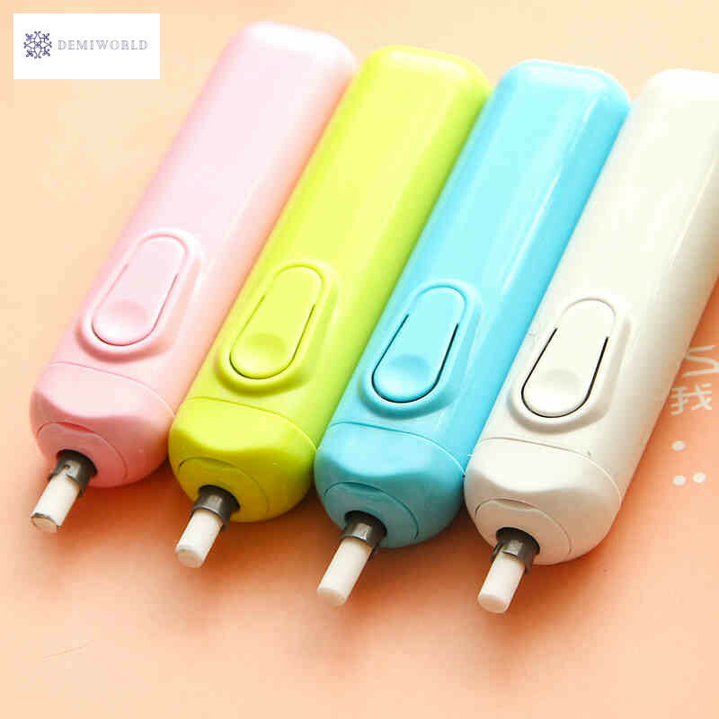 Derwent Battery Operated Eraser Electric Erasers Automatic Child Day