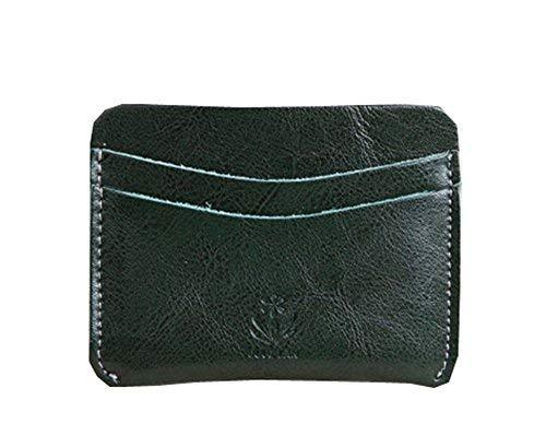 PANDA SUPERSTORE Deep Green Mini Change Purse Wallet Handbags Simple Style Walle