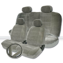 2000 2001 2002 2003 For Nissan Sentra Grey Velour Seat Cover - $44.84