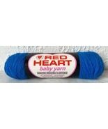 Vintage Red Heart Orlon Acrylic Wintuk Baby Yarn - 1 Skein Skipper Blue #848 - $7.55