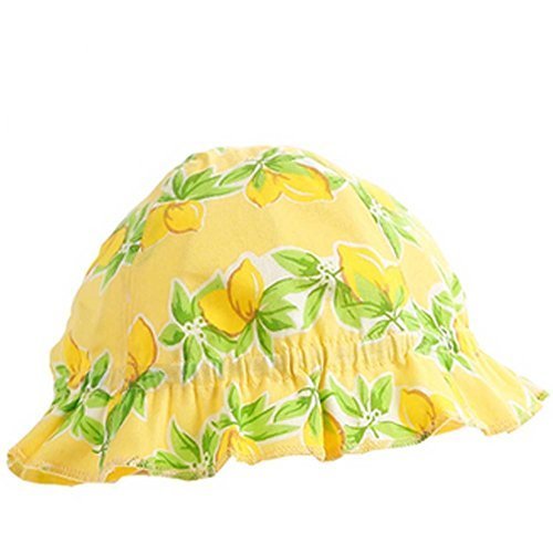 Outdoor Summer Sun-resistant Printing Flower Infant Hat Baby Fisherman Cap