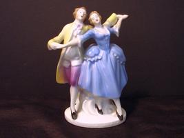 Vintage Erphila Figurine GERMANY US ZONE FIGURINE Hand Painted Couple Fi... - $19.00