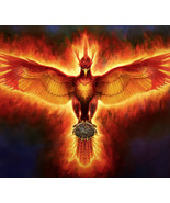 EGYPTIAN IMMORTAL PHOENIX SOUL of RA BIRD of SUN and FIRE Direct Binding... - $140.00