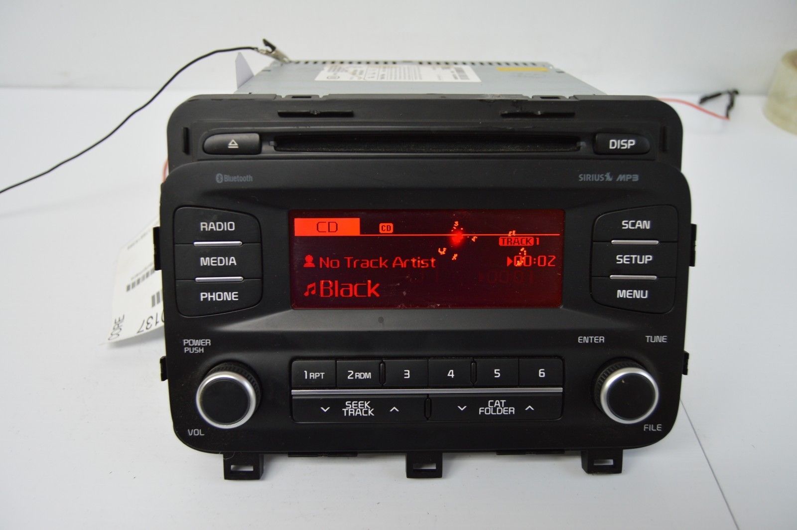 2014 2015 KIA OPTIMA RADIO CD PLAYER OEM RADIO 96170-2TBA0CA TESTED D56 ...