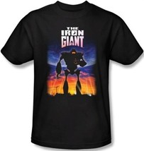 The Iron Giant Animated Movie Poster Logo T-Shirt NEW UNWORN - $22.99