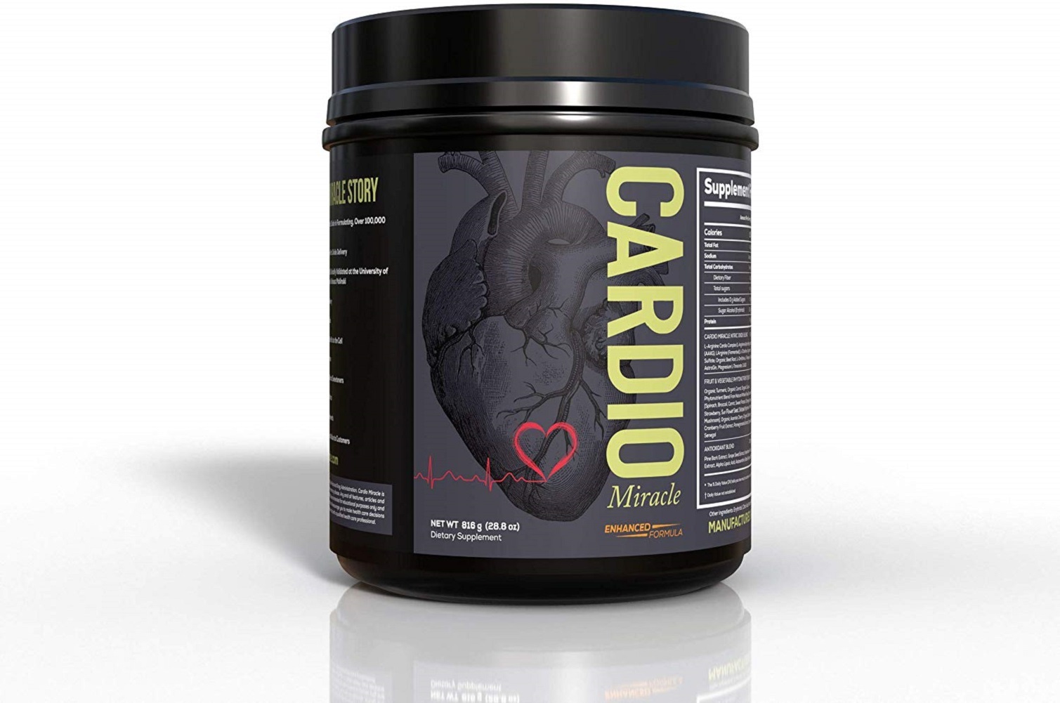 Cardio Miracle (TM) The Complete Nitric Oxide Solution 60 Servings