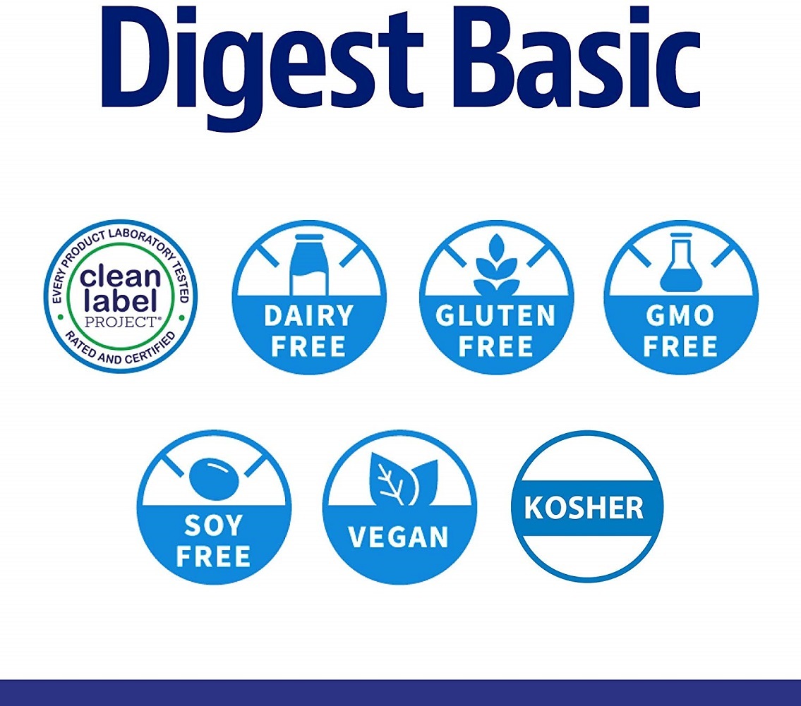 Enzymedica, Digest Basic, Dietary Supplement to Support (90 Servings) (FFP)